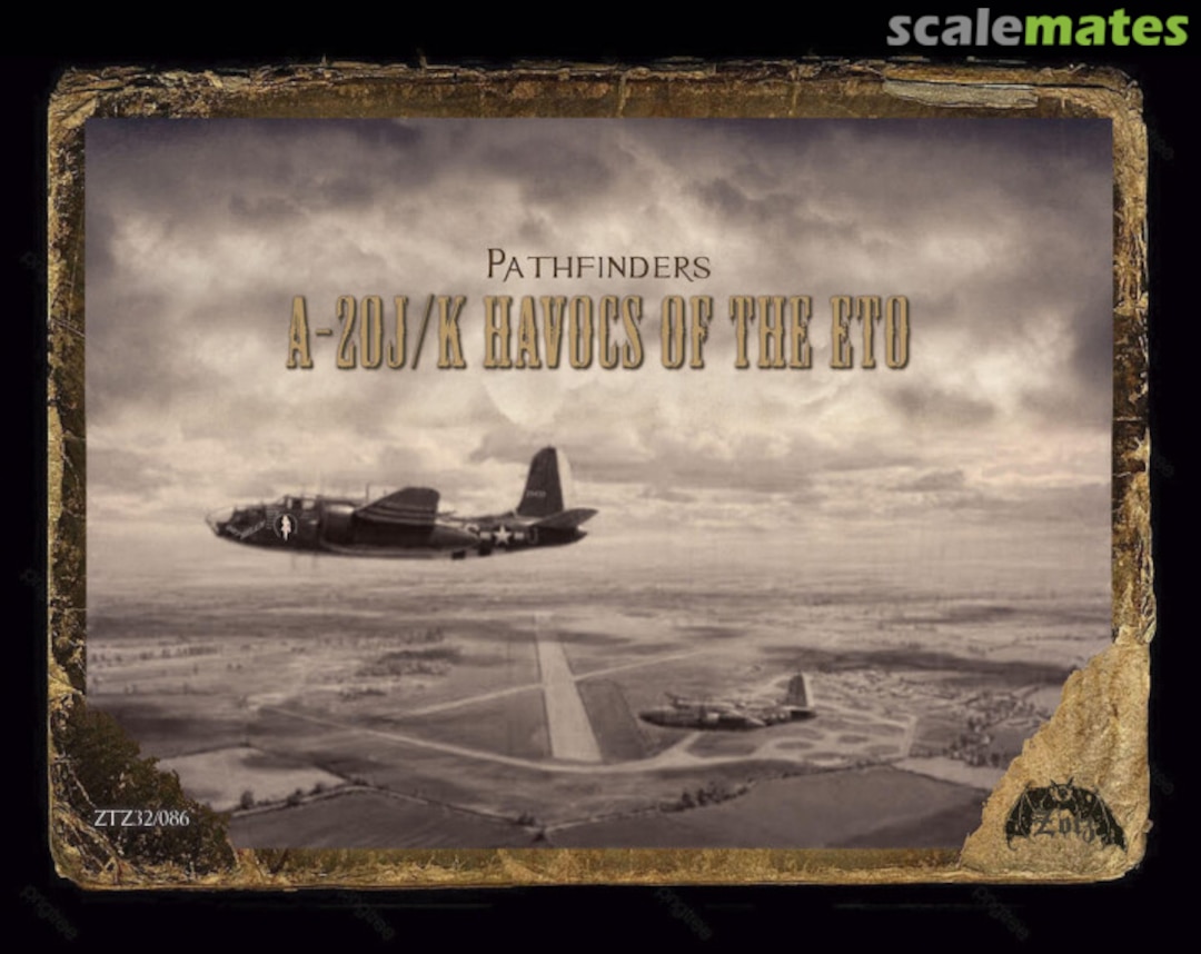 Boxart Douglas A-20G Havoc in the ETO 32087 Zotz Decals