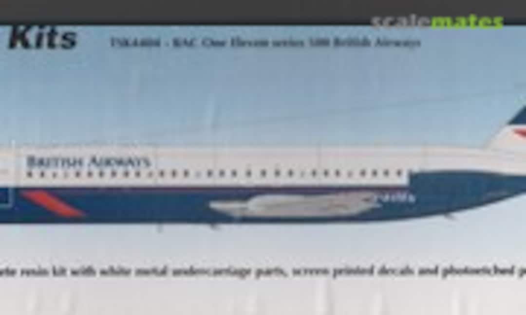 1:144 BAC One Eleven Serie 500 British Airways (26 Models TSK4404)