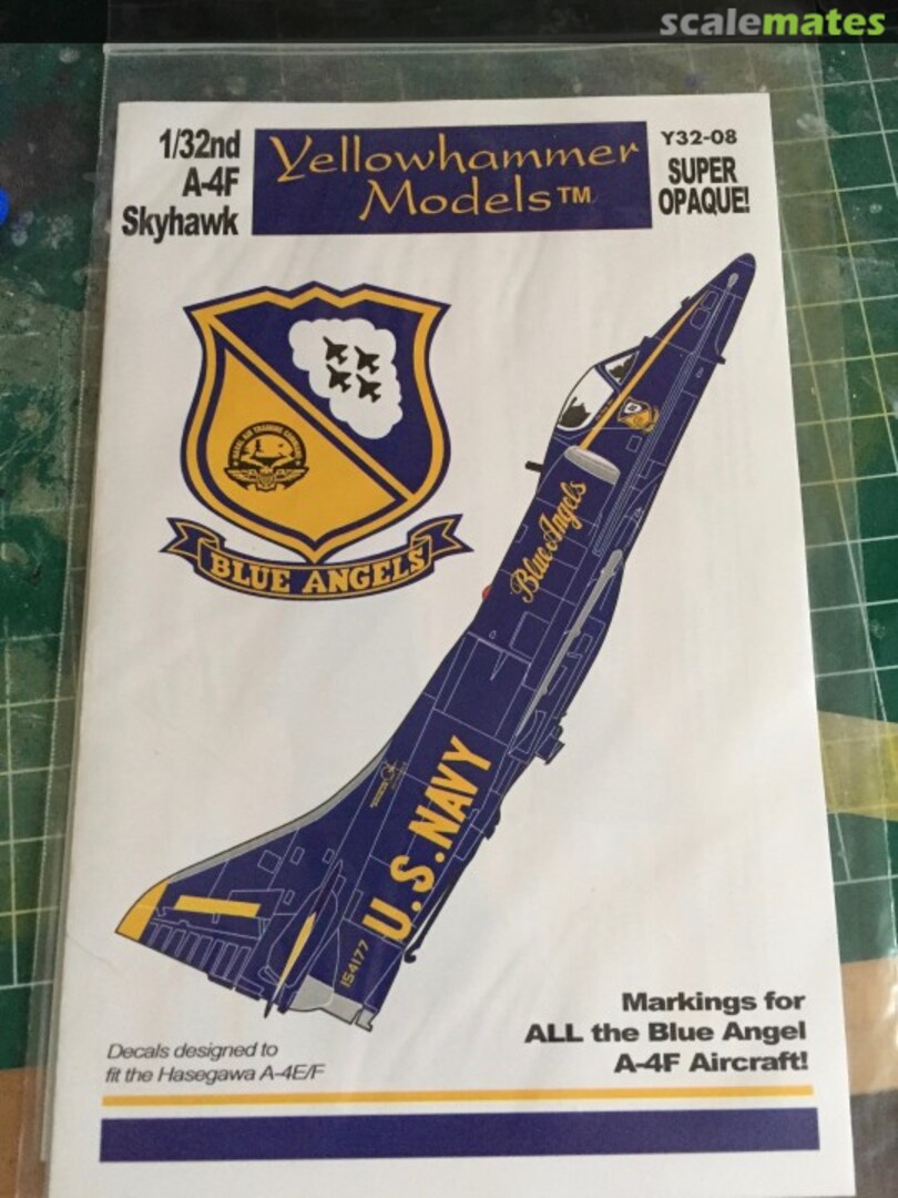 Boxart A-4F Skyhawk Y32-08 Yellowhammer Models