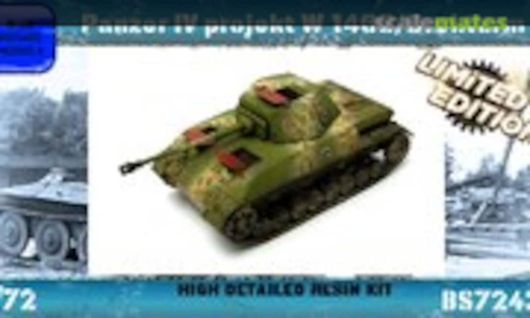 Panzer IV projekt W 1466/Drehturm (Blue Square Models BS7243)