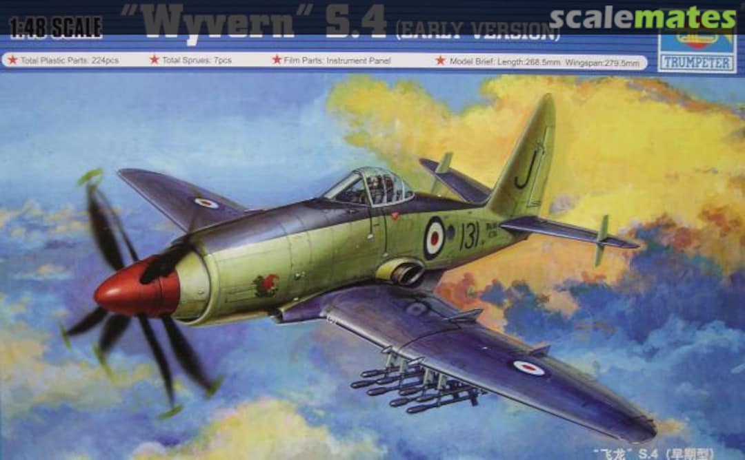 Boxart "Wyvern" S.4 (Early Version) 02843 Trumpeter