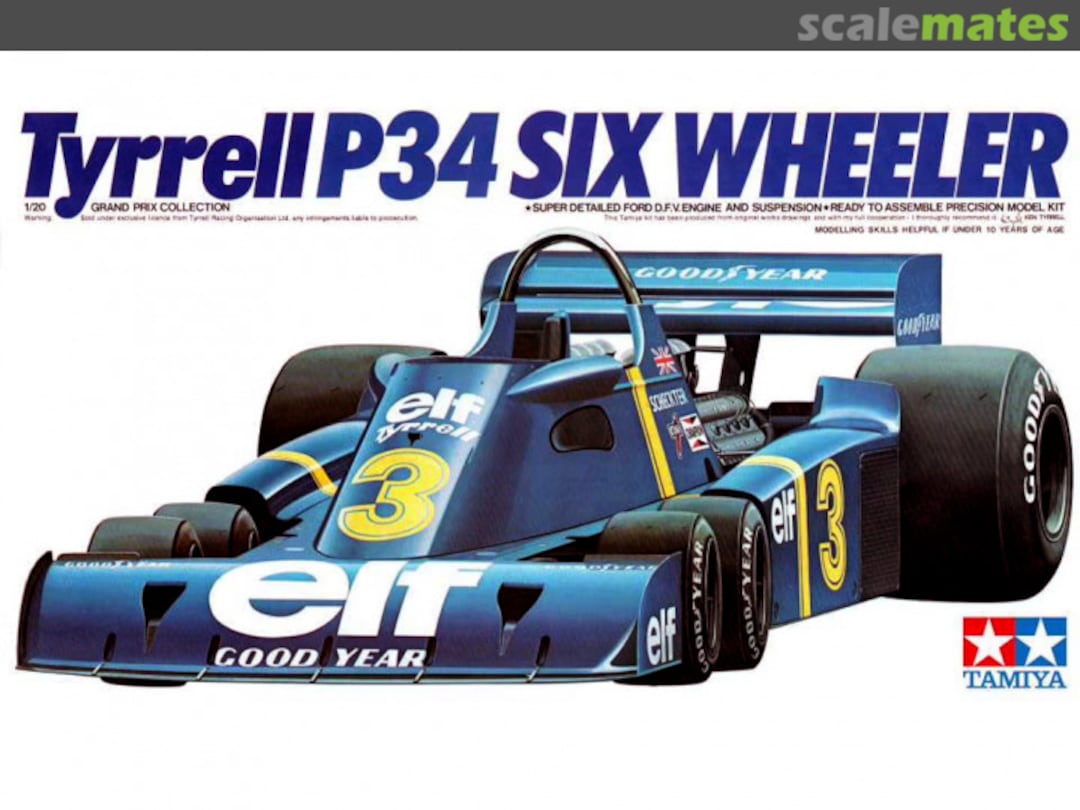 Boxart Tyrrell P34 Six Wheeler GC2001 Tamiya