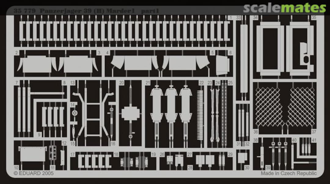 Boxart Sd. Kfz. 135 Marder I Panzerjäger 39(H) 35779 Eduard