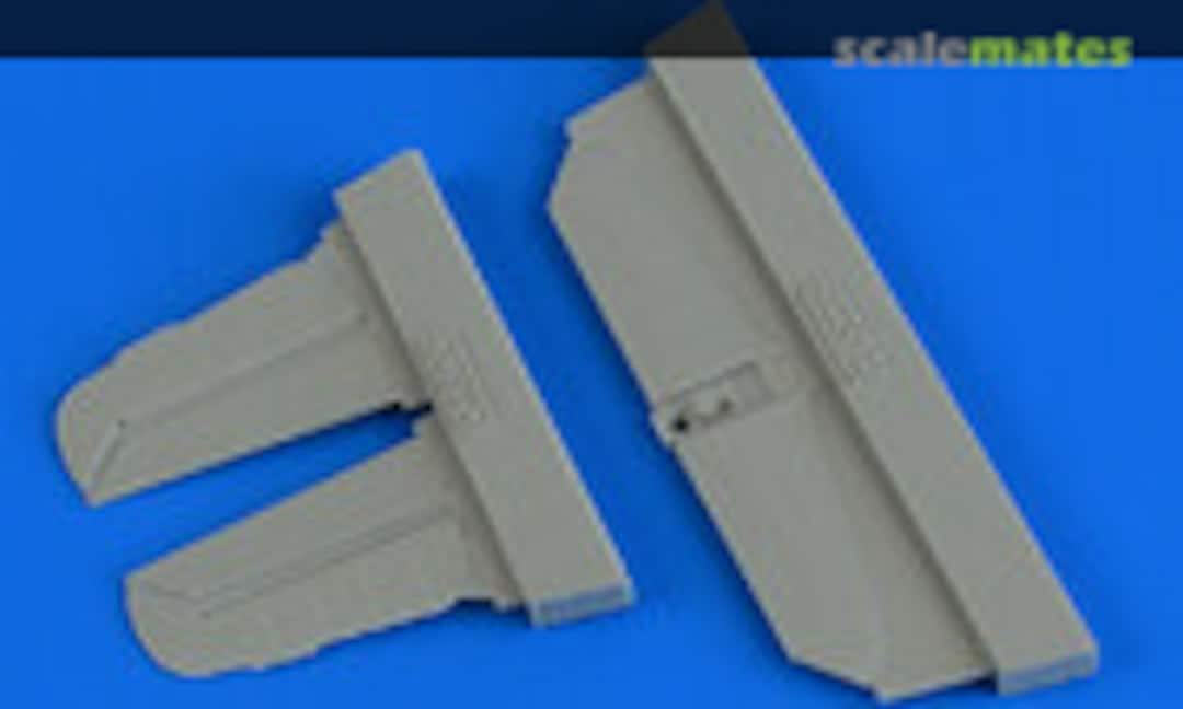 1:72 Bf 109G-6 control surfaces (Aires 7371)