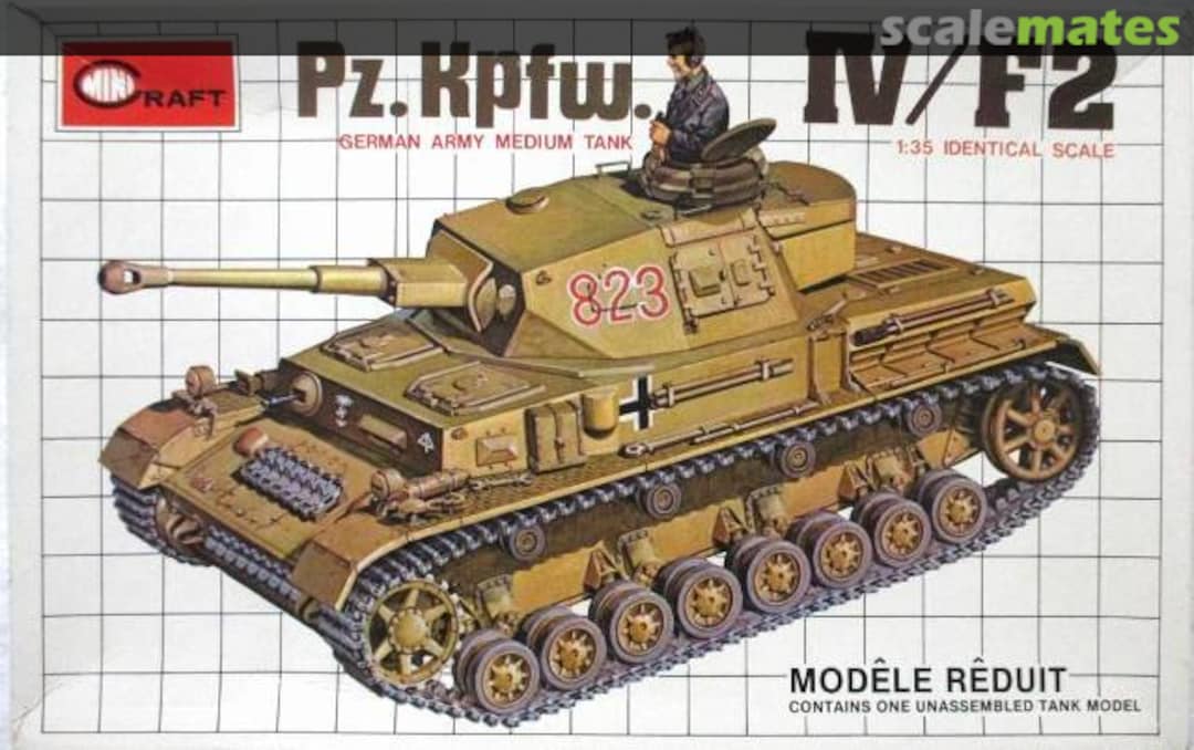 Boxart Pz.Kpfw. IV/F2 1302 Minicraft Model Kits