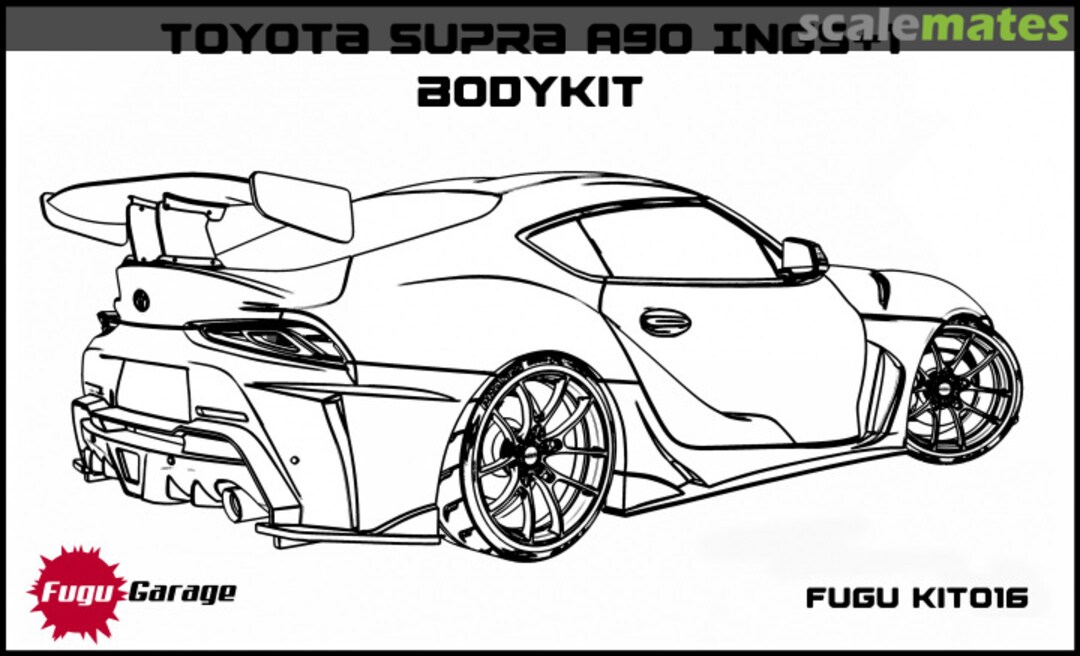 Boxart Toyota Supra A90 Ings+1 Transkit FUGU-KIT016 Fugu Garage