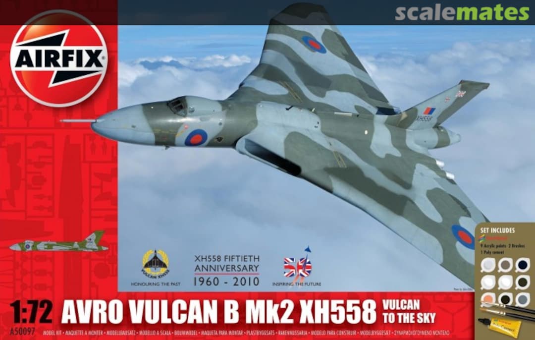 Boxart Avro Vulcan B Mk.2 - XH558 A50097 Airfix