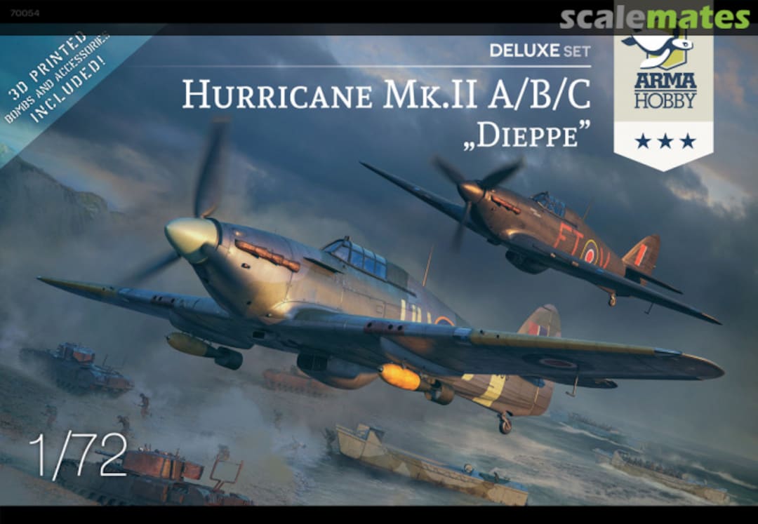 Boxart Hurricane Mk.II A/B/C 70054 Arma Hobby