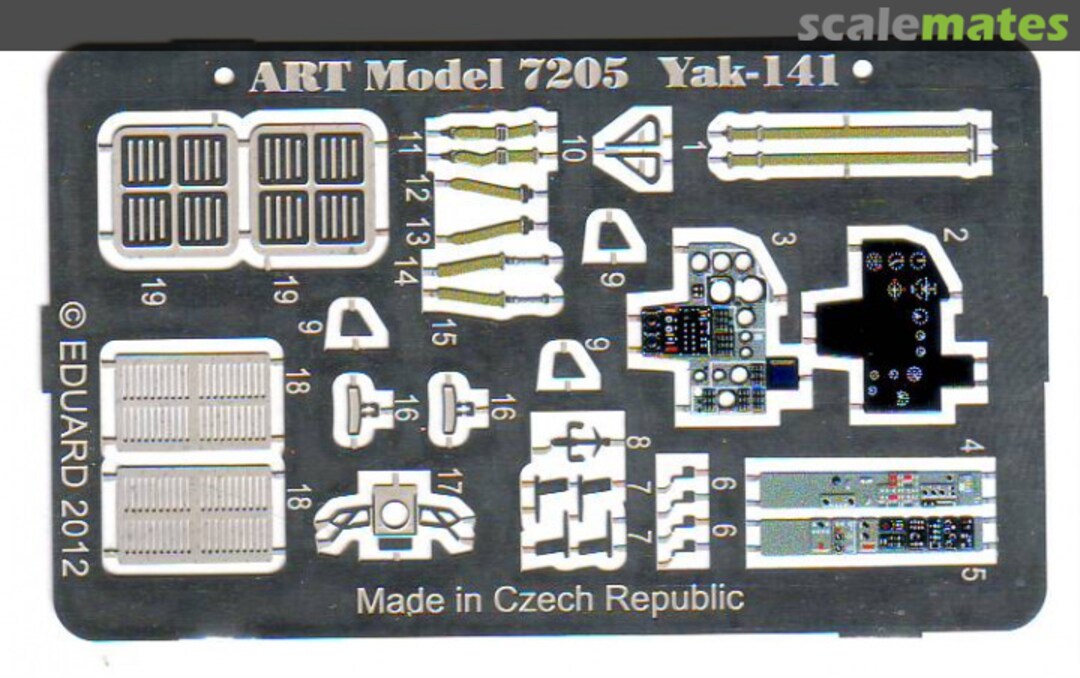 Boxart Yakovlev Yak-141 7205E Eduard