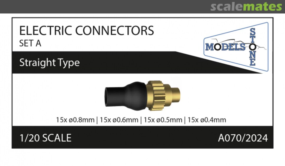 Boxart Electric Connectors Set A A070/2024 Stone Models