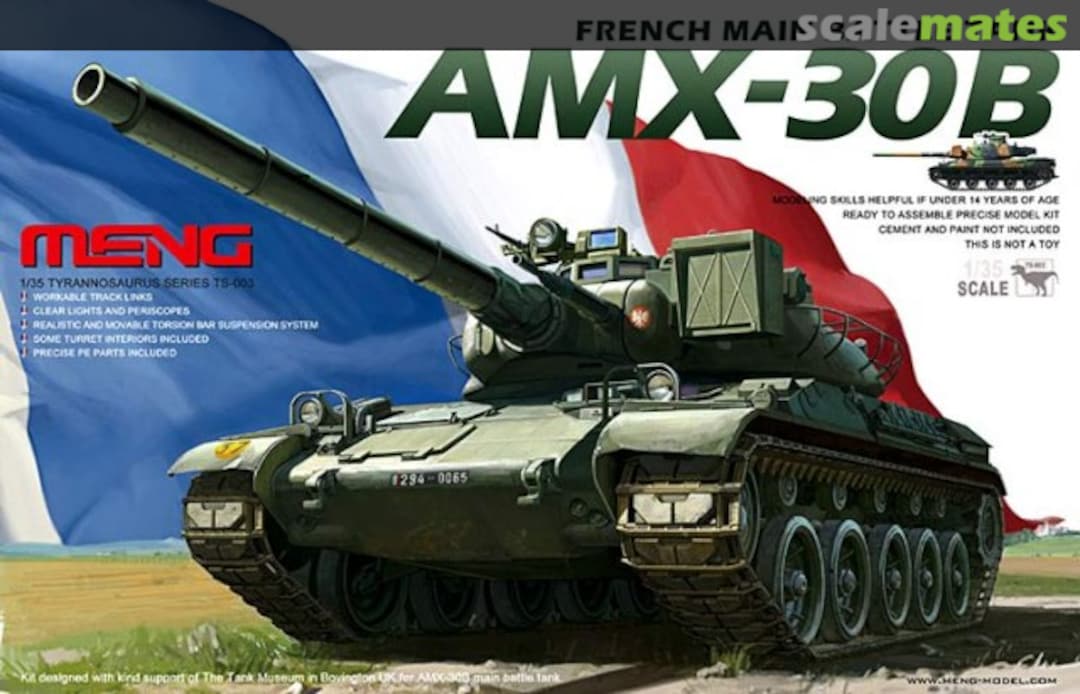 Boxart AMX-30B TS-003 Meng Model