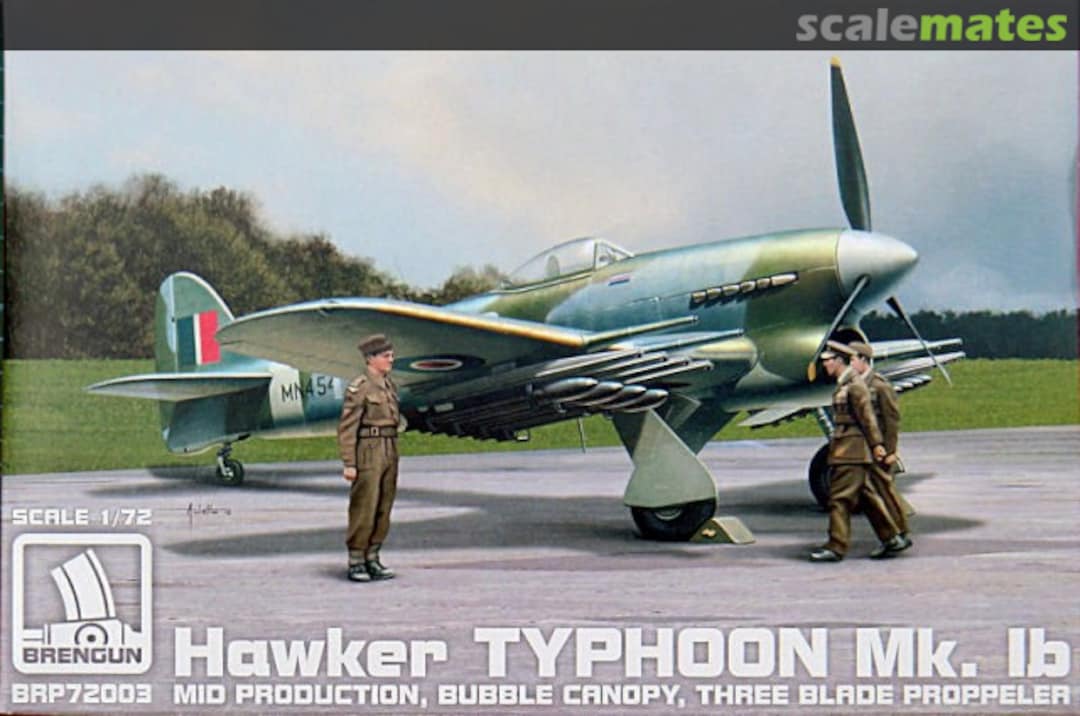 Boxart Hawker Typhoon Mk.Ib BRP72003 Brengun