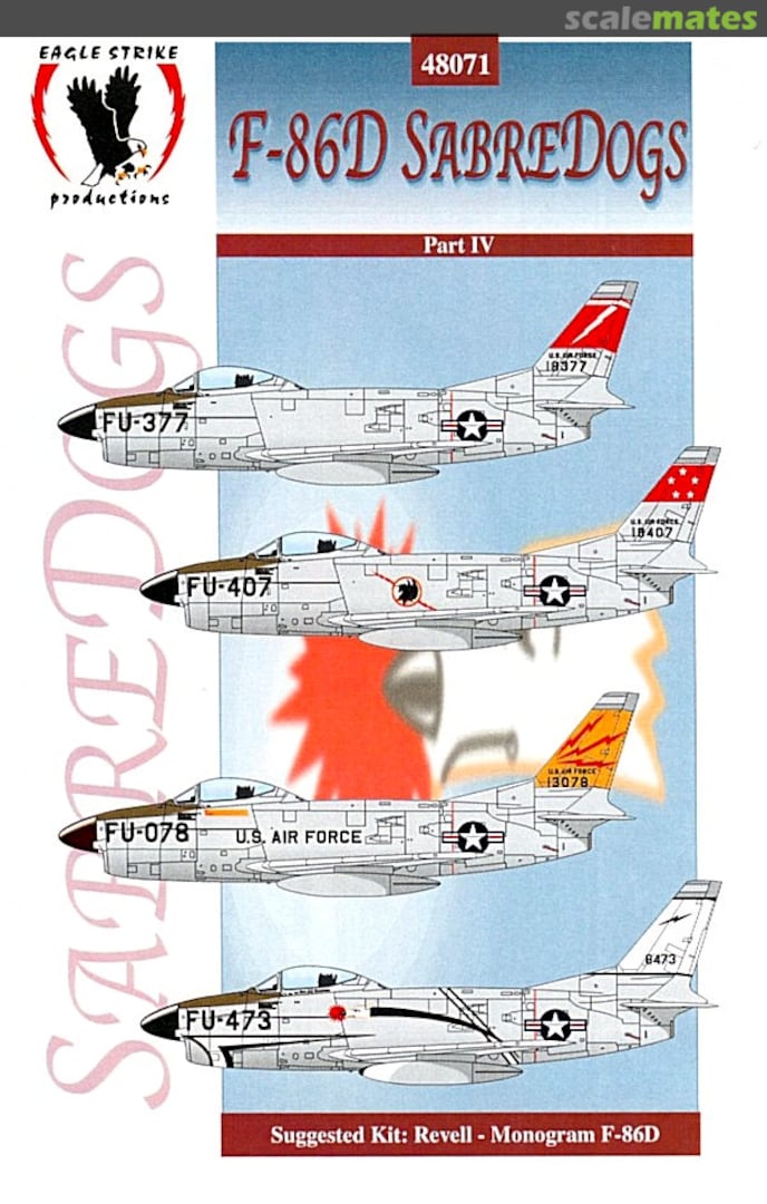 Boxart F-86D Sabre Dogs 48071 Eagle Strike Productions