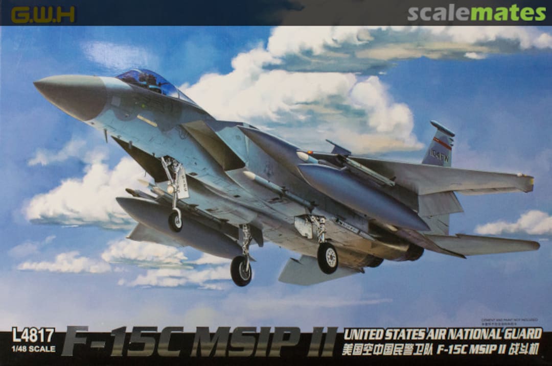 Boxart F-15C MSIP II Eagle L4817 Great Wall Hobby