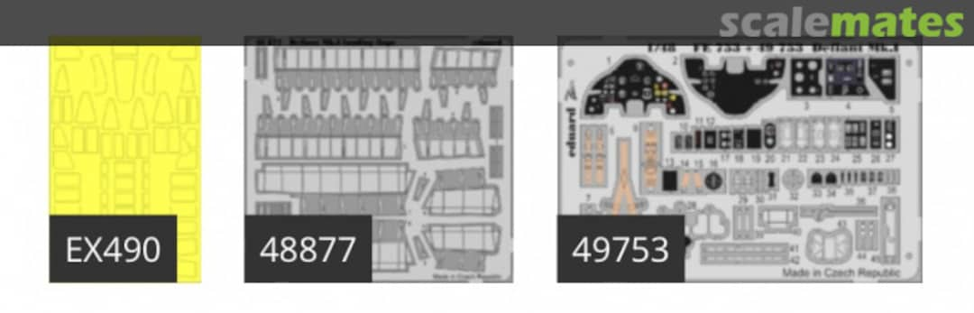 Contents Defiant Mk.I BIG49148 Eduard