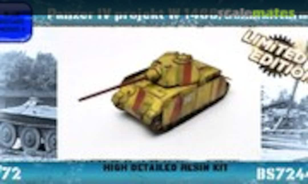 Panzer IV projekt W 1466/Schmallturm (Blue Square Models BS7244)