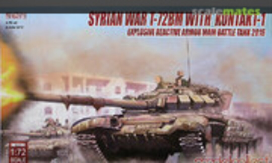 1:72 Syrian War T-72BM with Kontakt-1 (Modelcollect UA72082)