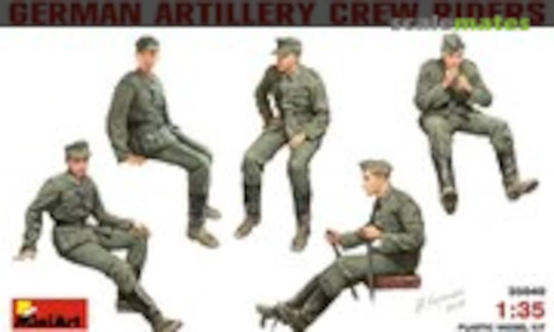 1:35 Artillery Crew Riders (MiniArt 35040)