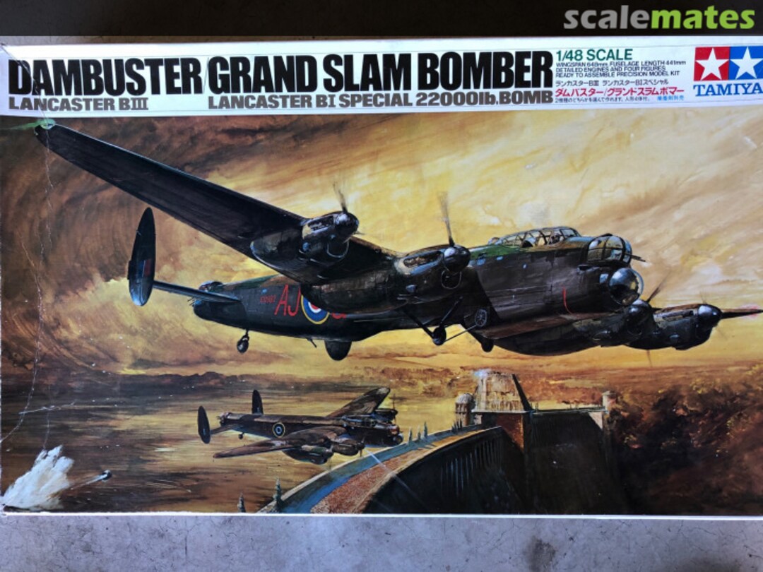 Boxart Dambuster Grand Slam Bomber 6421 Tamiya