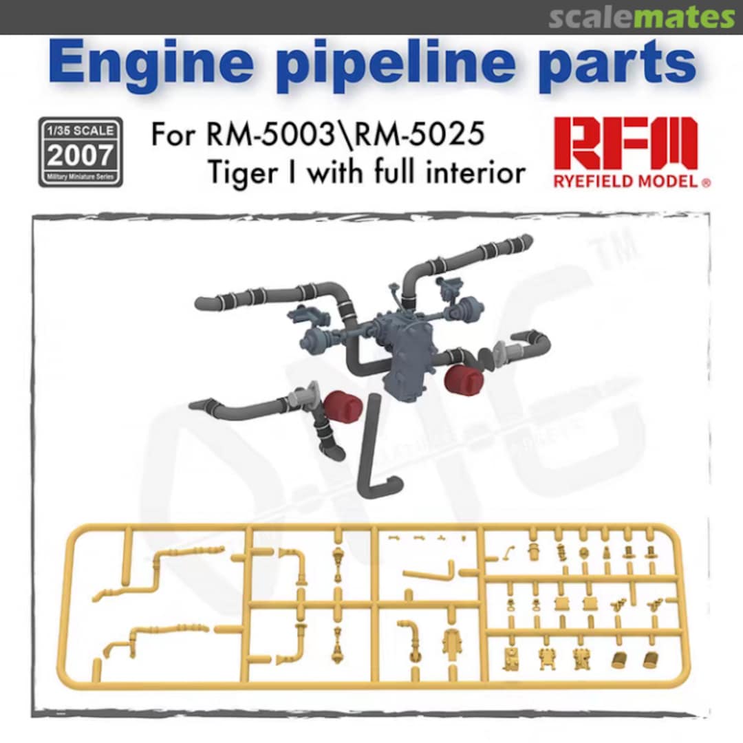 Boxart Engine pipeline parts RM-2007 Rye Field Model