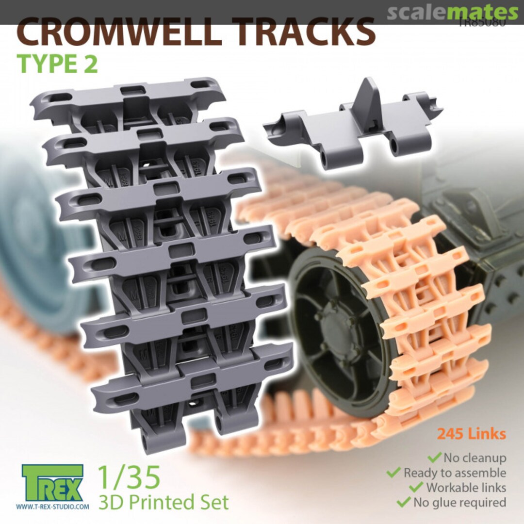 Boxart Cromwell Tracks Type 2 TR85080 T-Rex Studio