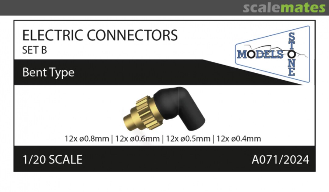 Boxart Electric Connectors Set B A071/2024 Stone Models