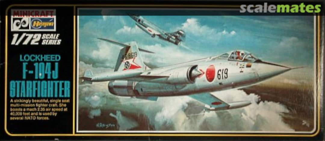 Boxart Lockheed F-104J Starfighter 013 Minicraft Hasegawa