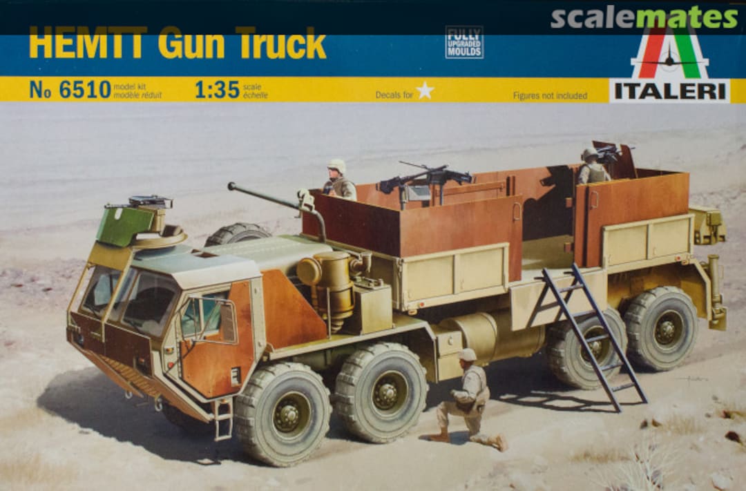 Boxart HEMTT Gun Truck 6510 Italeri