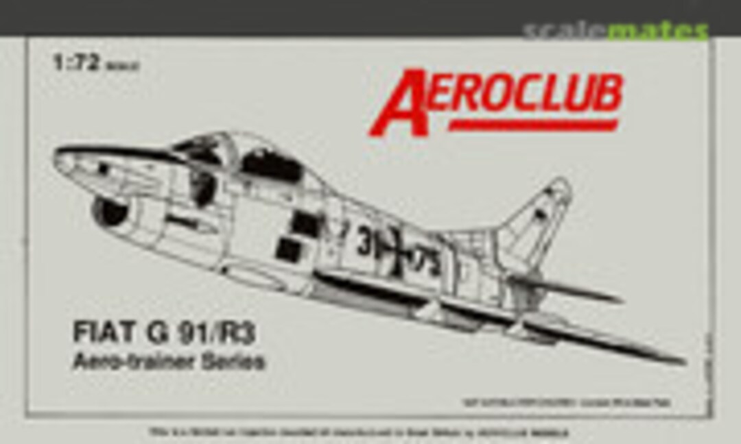 1:72 Fiat G 91/R3 (Aeroclub K015)