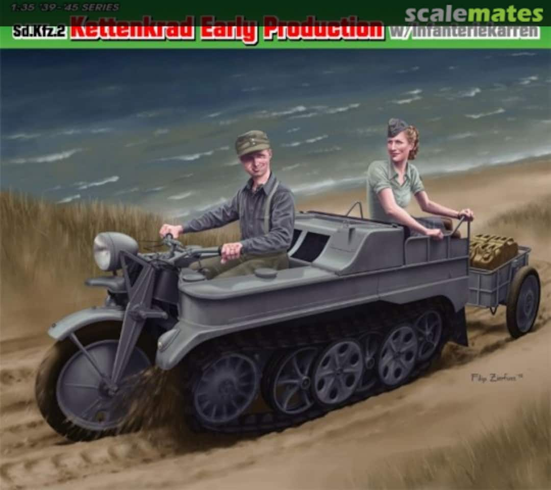 Boxart Sd.Kfz.2 Kettenkrad 6341 Dragon