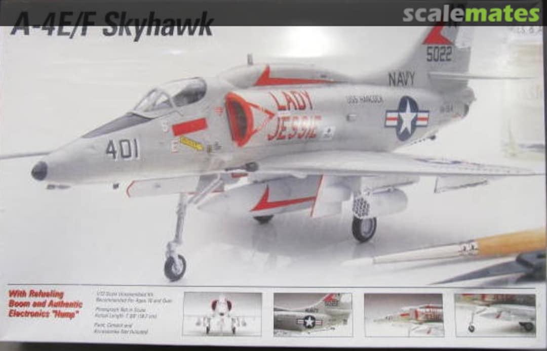 Boxart A-4E/F Skyhawk 648 Testors