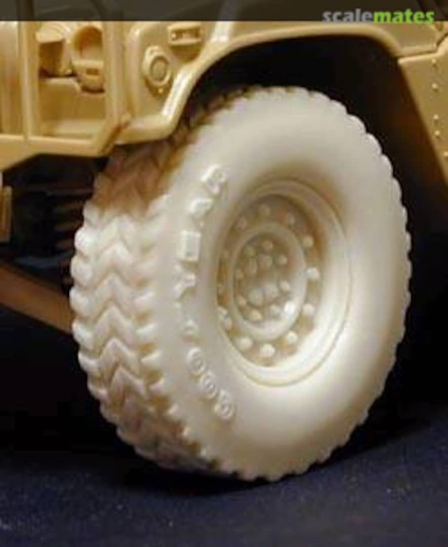 Boxart Humvee Wheels Aggressive Pattern BL35027 Blast Models