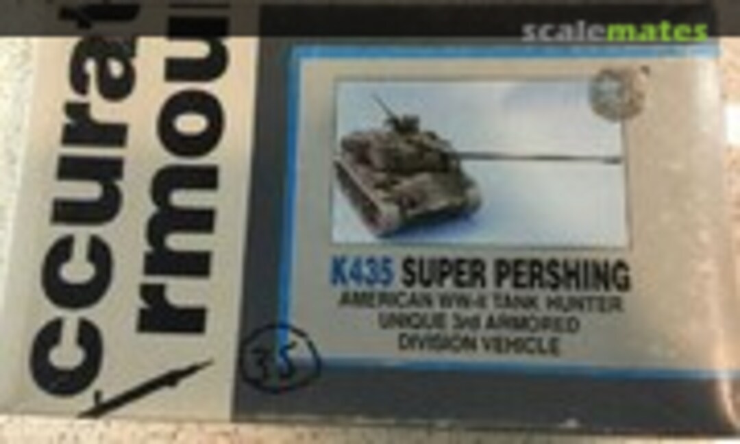 1:35 Super Pershing Tank Hunter (Accurate Armour K0435)