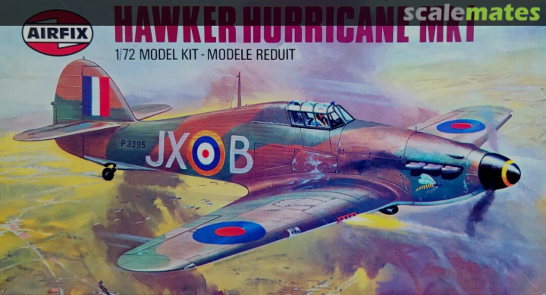 Boxart Hawker Hurricane MkI 02067-9 Airfix