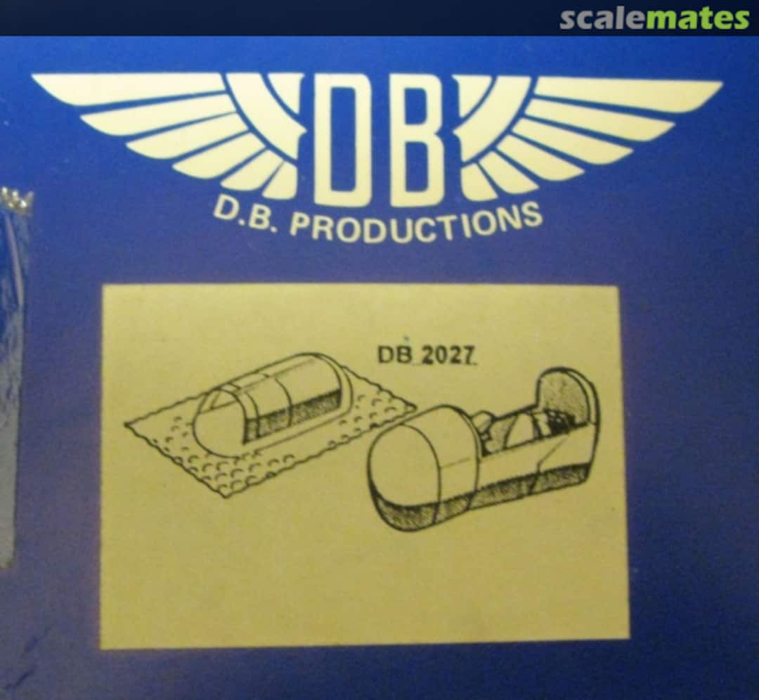 Boxart Lockheed P-38 Pathfinder Nose & Canopy DB 2027 DB Productions