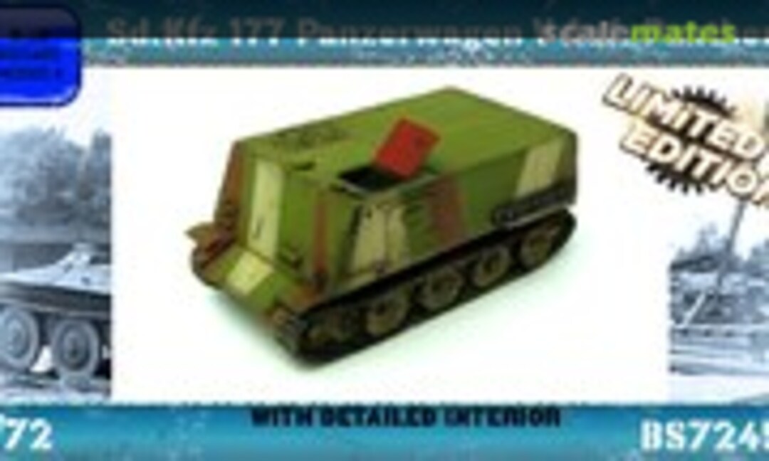 Sd.Kfz 177 Panzerwagen V Auf. Panther (Blue Square Models BS7245)