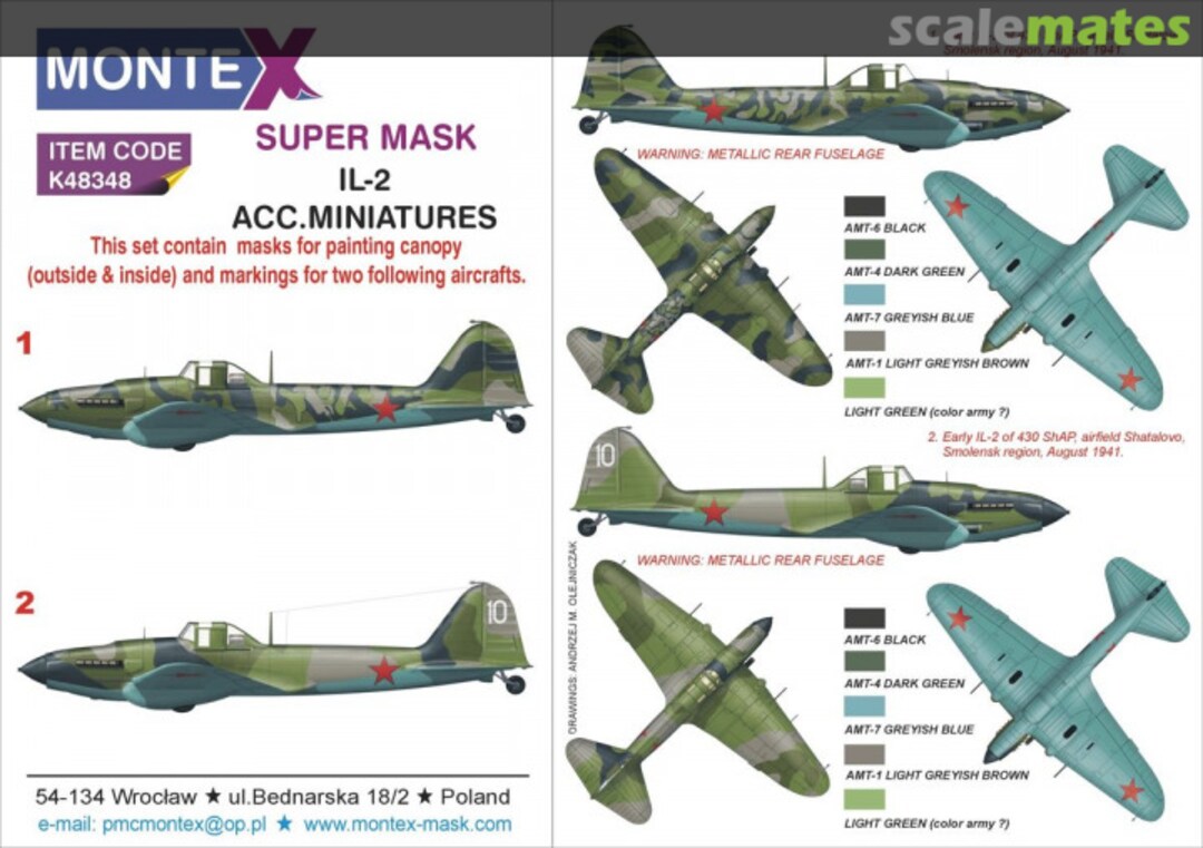 Boxart Il-2 K48348 Montex