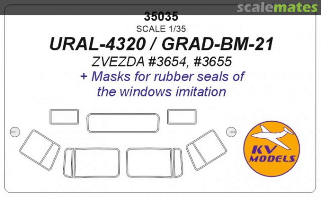 Boxart Ural-4320 35035 KV Models