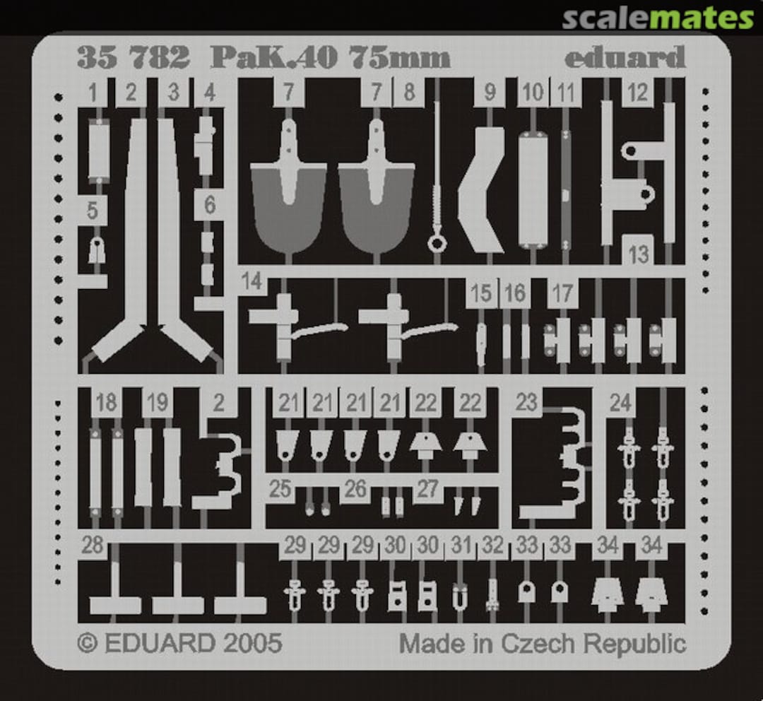 Boxart PaK.40 75mm 35782 Eduard