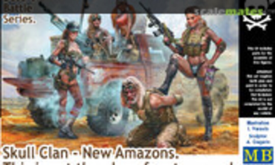 1:35 Skull Clan - New Amazons (Master Box MB35199)