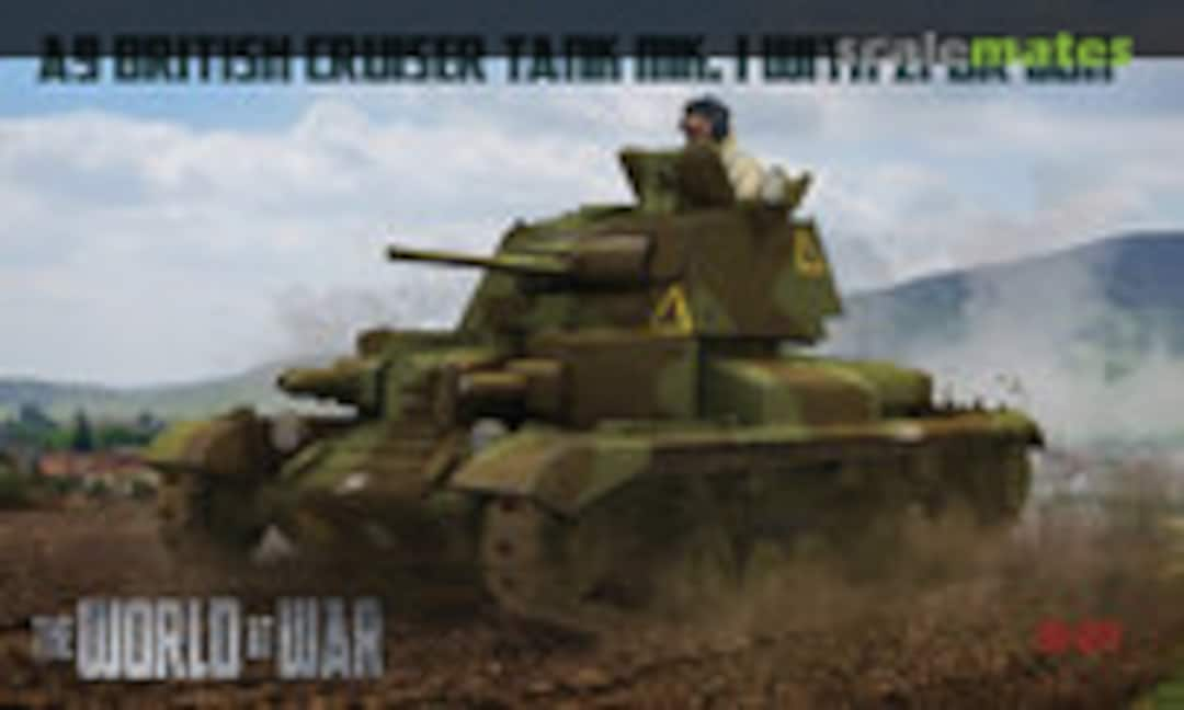 1:72 A9 British Cruiser Tank Mk.I with 2 pdr Gun (IBG Models W-011)