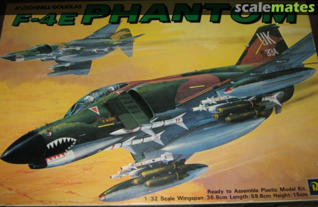 Boxart F-4E Phantom H-761 Revell Japan