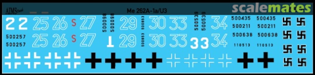 Contents Me 262A-1a/U3 72D026 AIMS