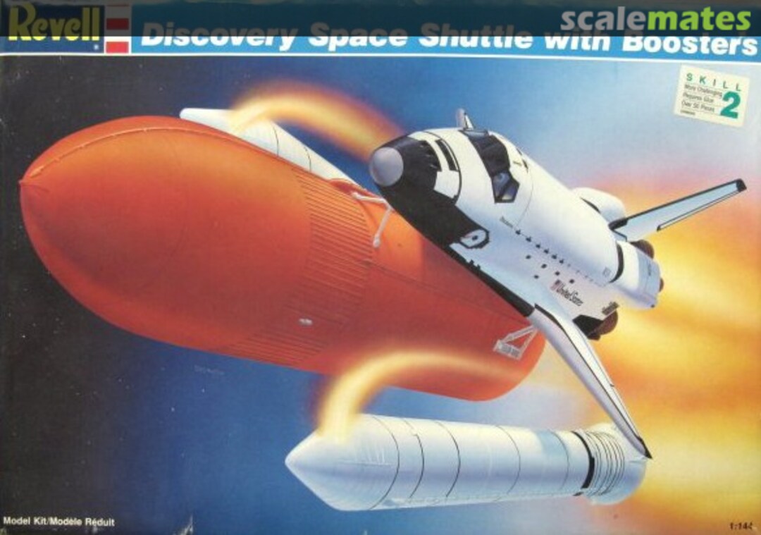 Boxart Discovery Space Shuttle with Boosters 4544 Revell