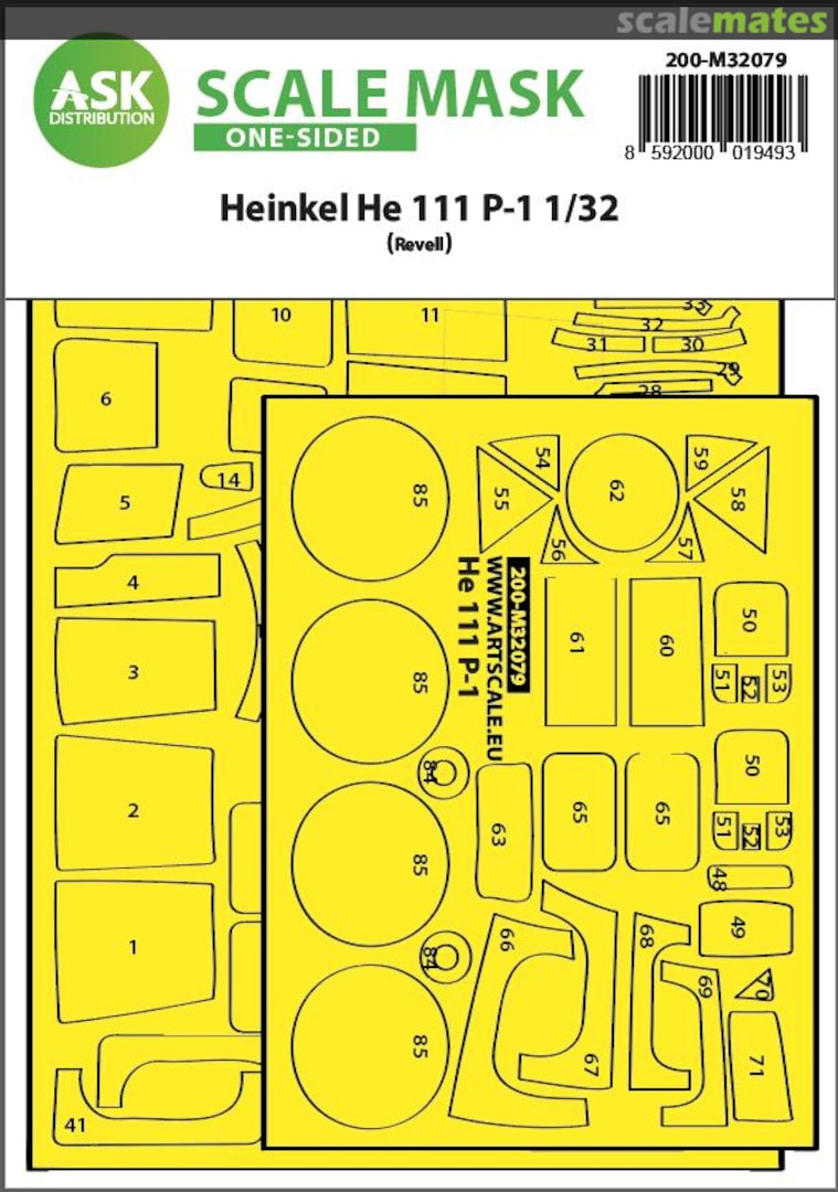 Boxart Heinkel He-111 P-1 200-M32079 ASK