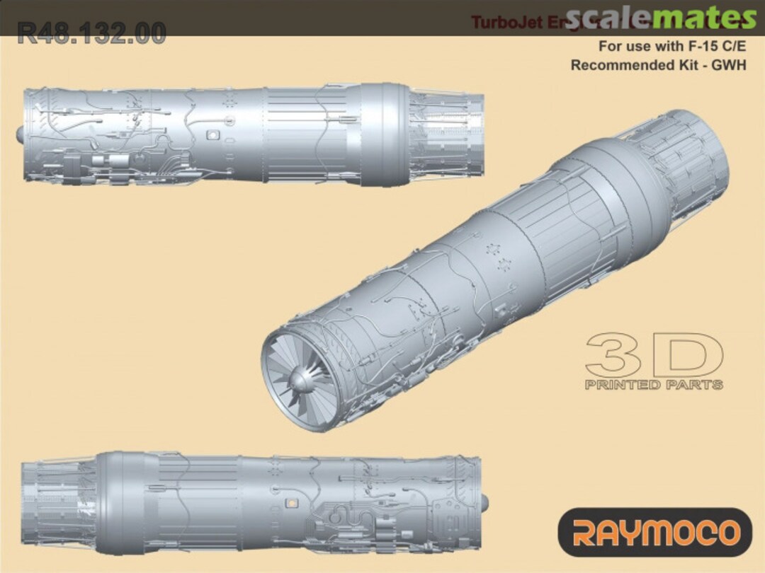 Boxart Turbojet Engine F100-PW-220/229 R48.132.00 Raymoco