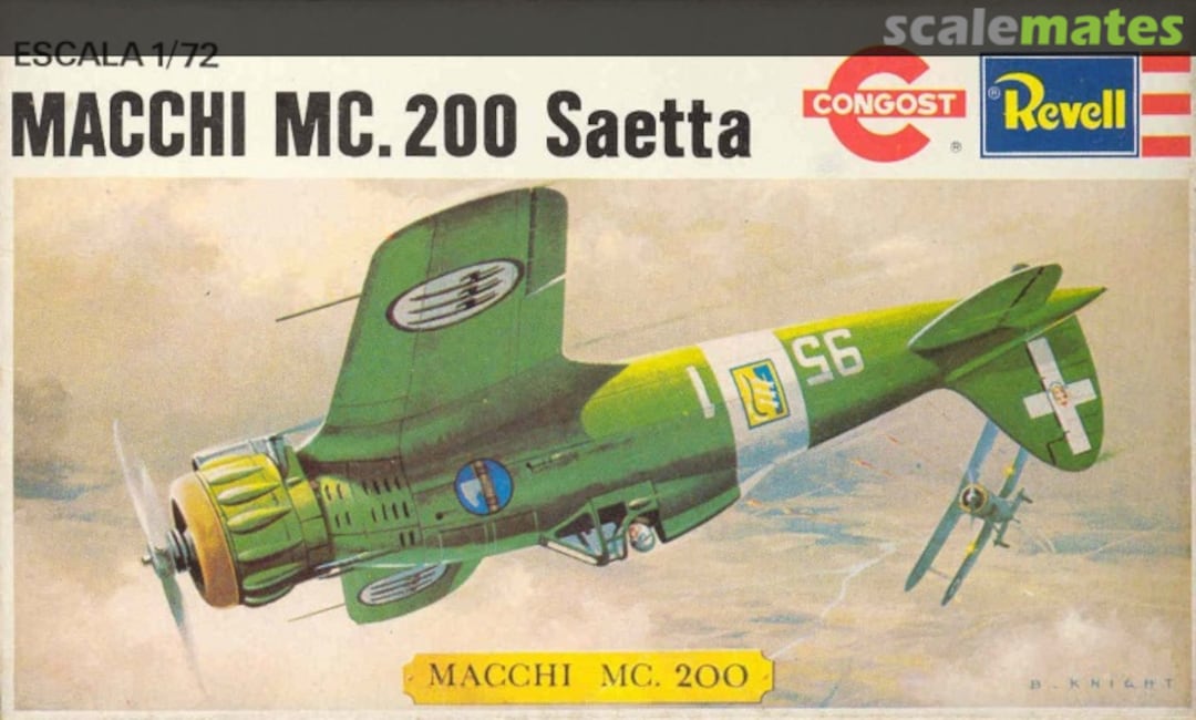 Boxart Macchi MC.200 Saetta H657 Revell/Congost