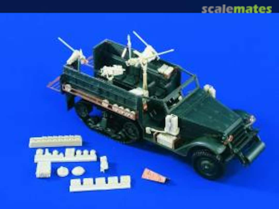 Boxart M3 Halftrack Detail Set 1610 Verlinden Productions