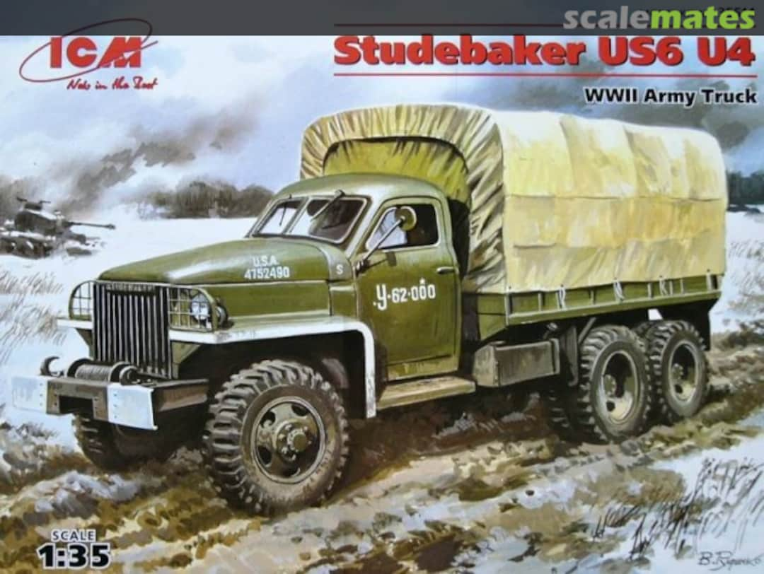 Boxart Studebaker US6 U4 35514 ICM