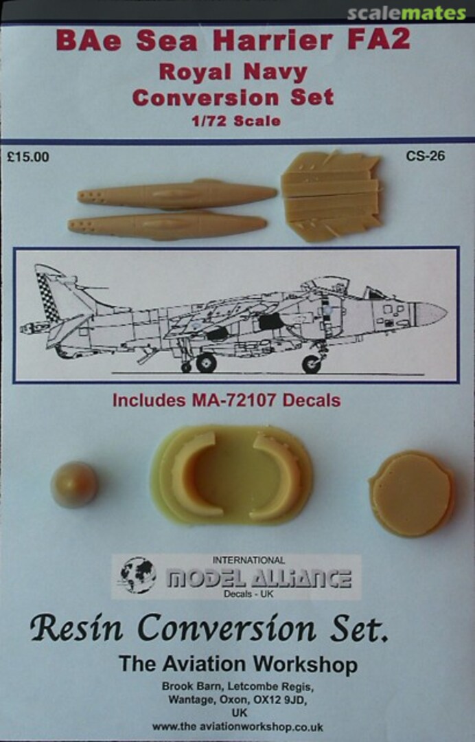 Boxart Sea Harrier FA.2 CS-26 Model Alliance